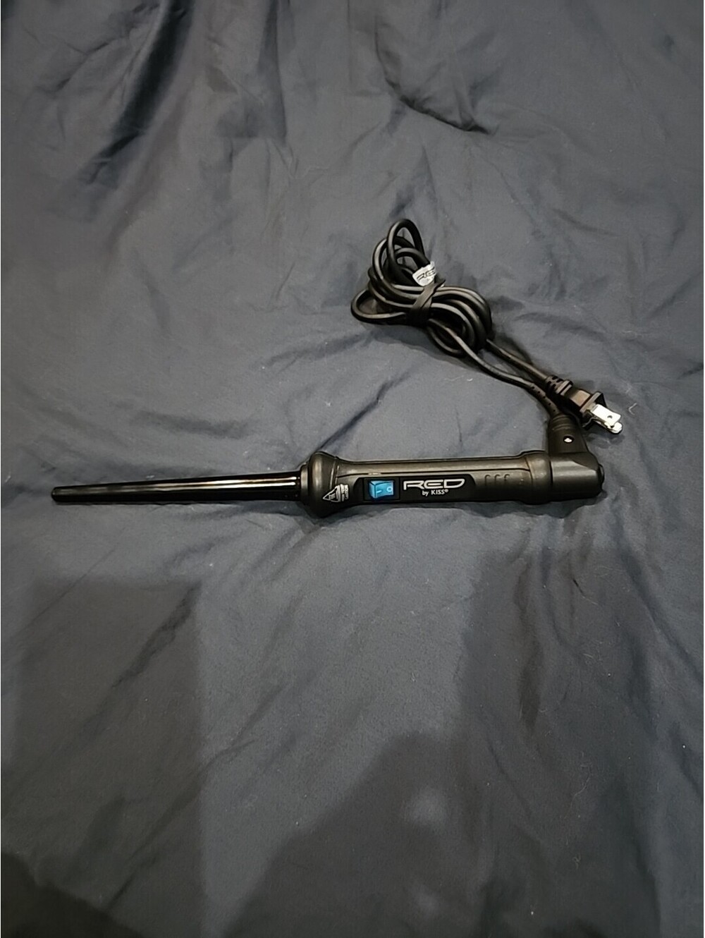 Red by Kiss Ceramic Tourmaline Professional Hair Curling Iron. Styling Fashion